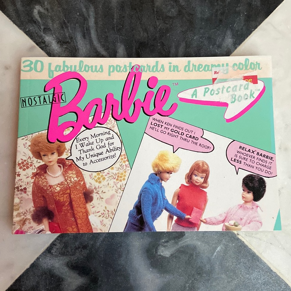 Vintage Barbie Postcards